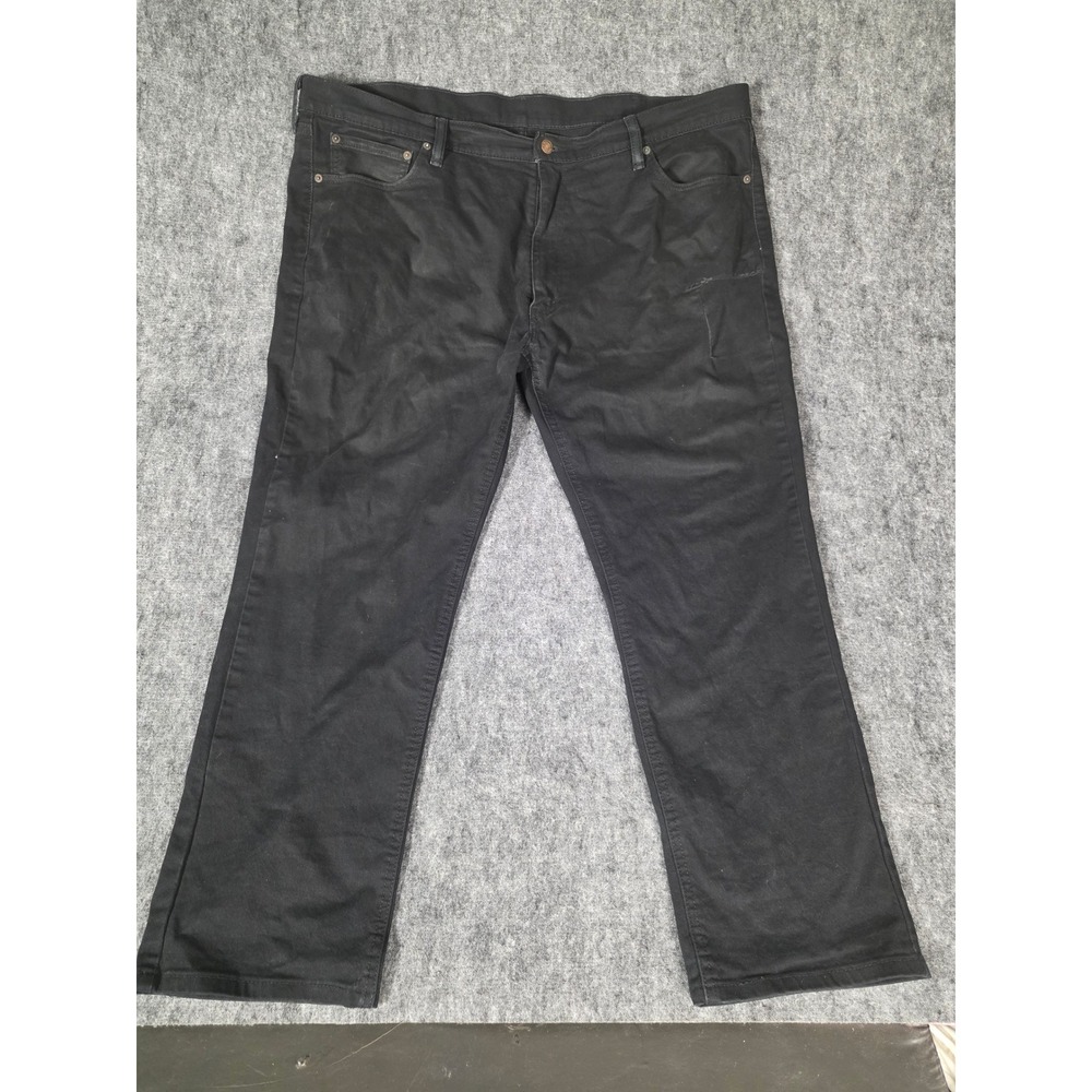 Levis Jeans 541 Athletic Taper 42x30 Black Mens Denim Pants Stretch W42 L30